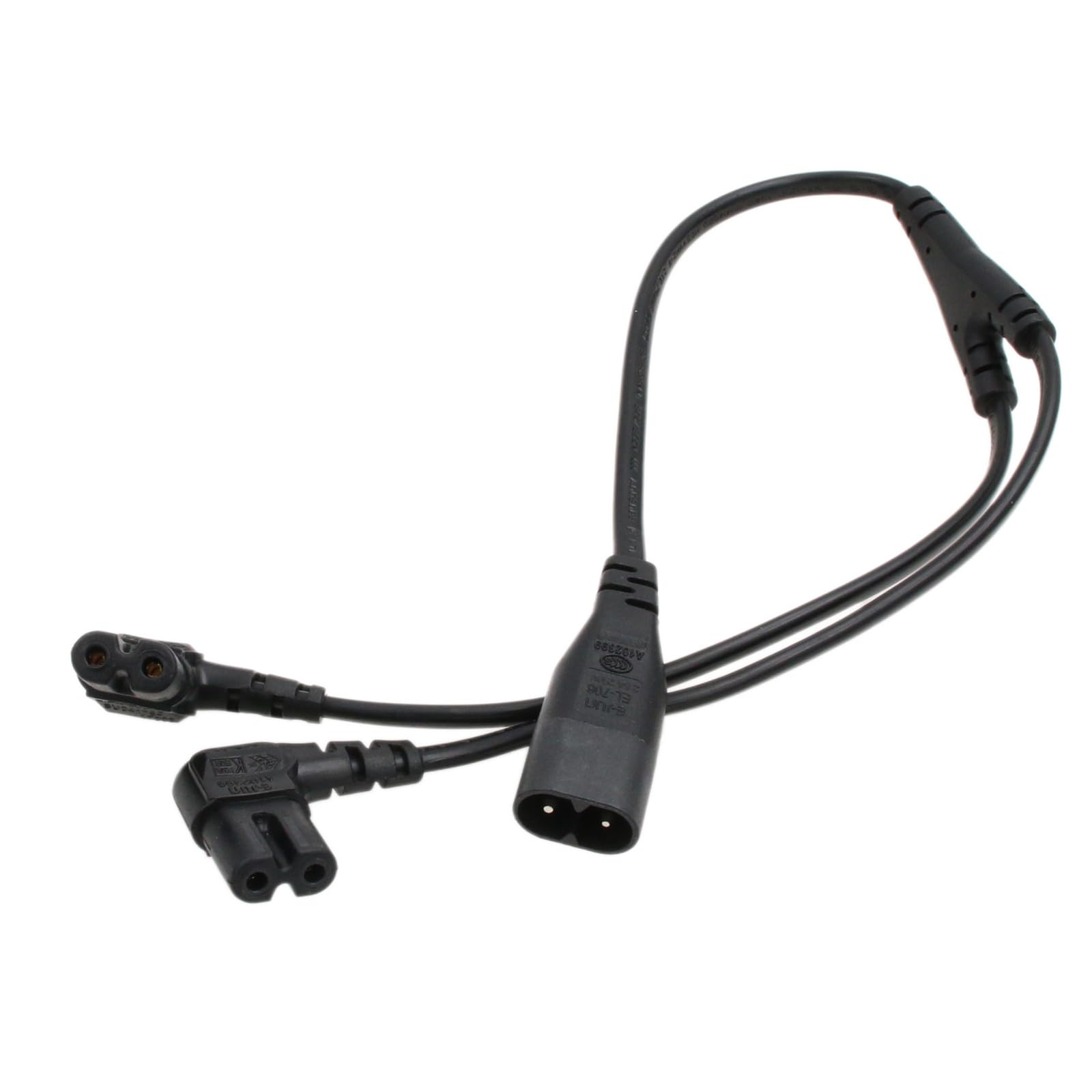 Amazon.com: HangTon Y Splitter Extension Power Cord IEC320 C8 to